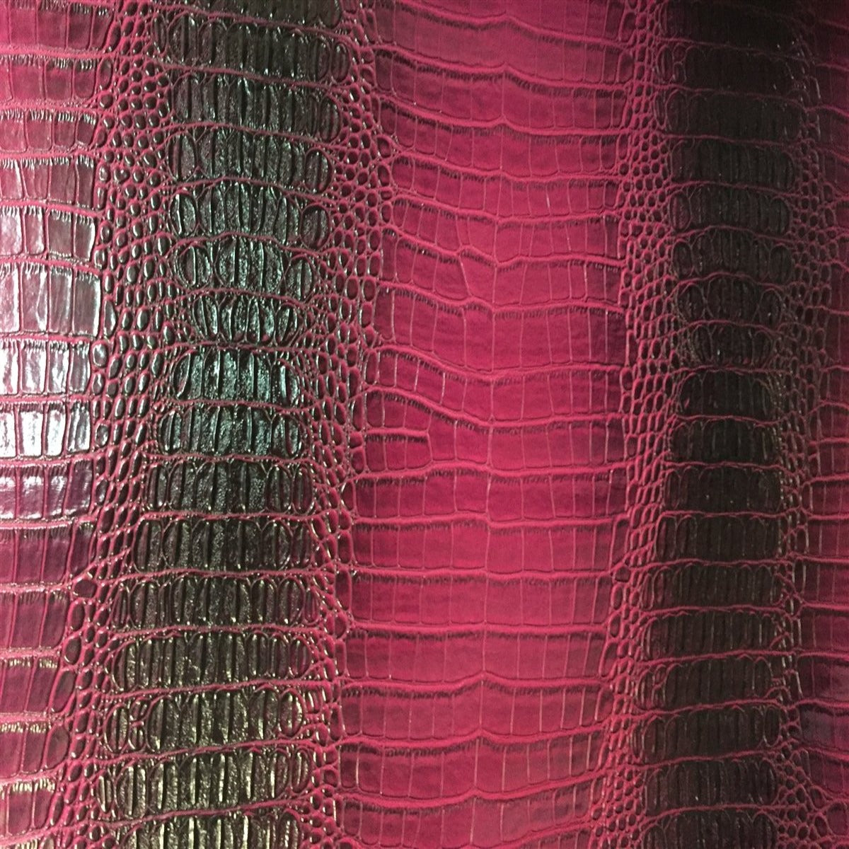 Metallic Faux Gator Vinyl Fabric