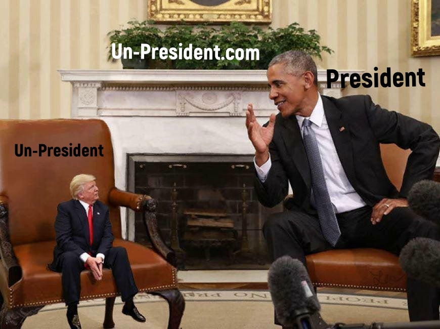 Domain Name Consignment - Un-President.com $1,100 Or Best Offer