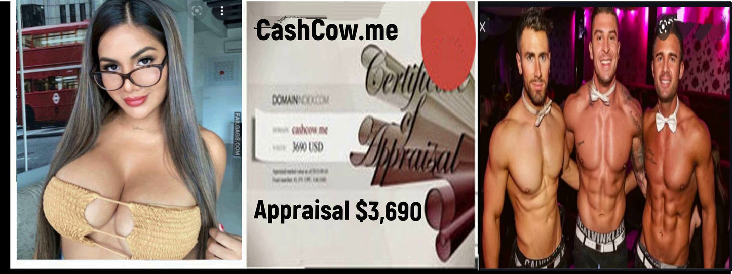 CashCow.me $3,690 OBO/Offering Seller Financing - The Cat and Cock Shop
