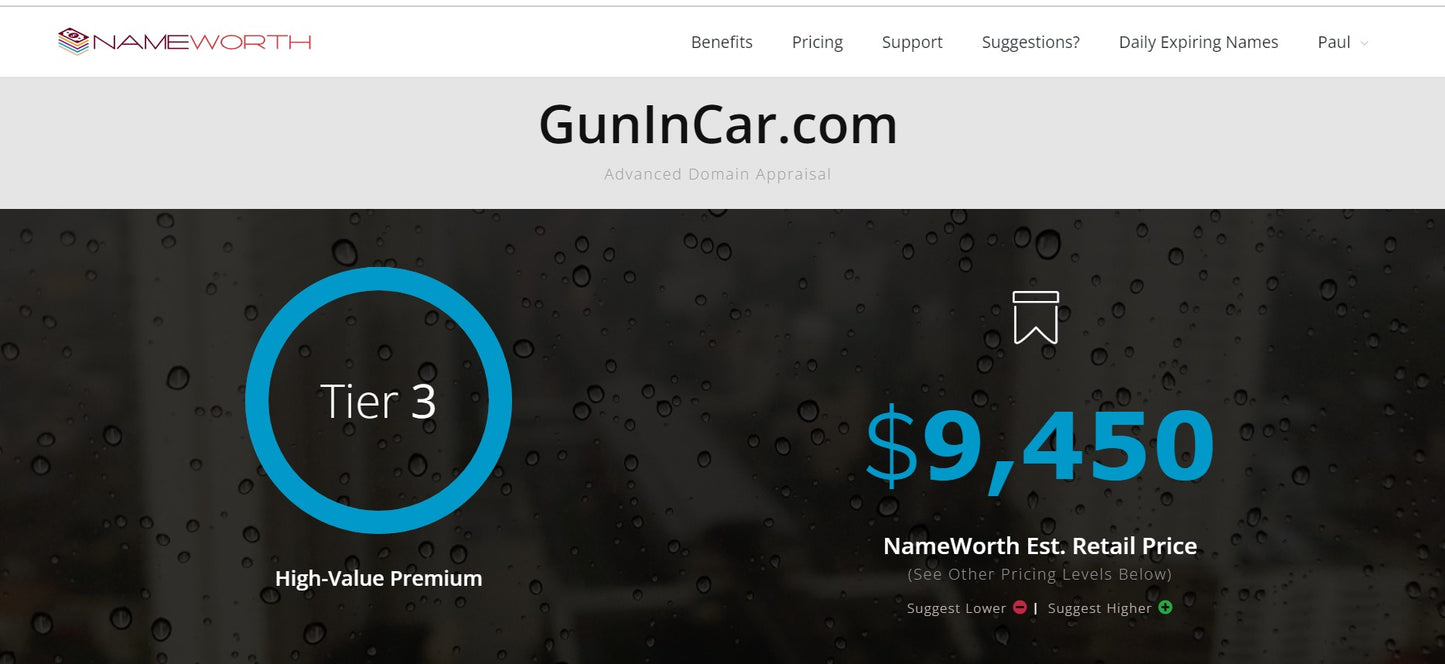 DriverArmed.com and GunInCar.com Alone Valued at $9,450 asking $4,450 OBO for both