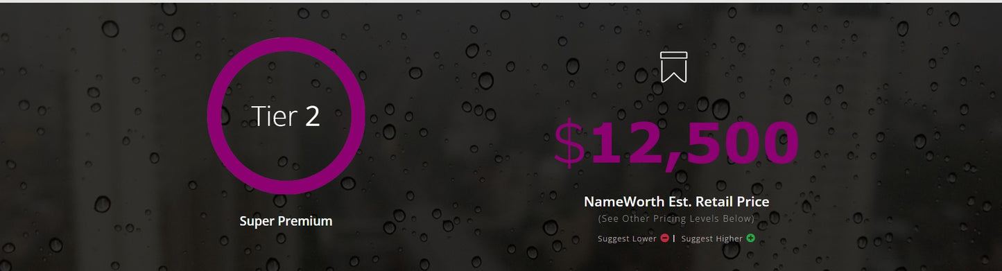 TrumpsWar.com $5,995. Domain Name Consignment collection