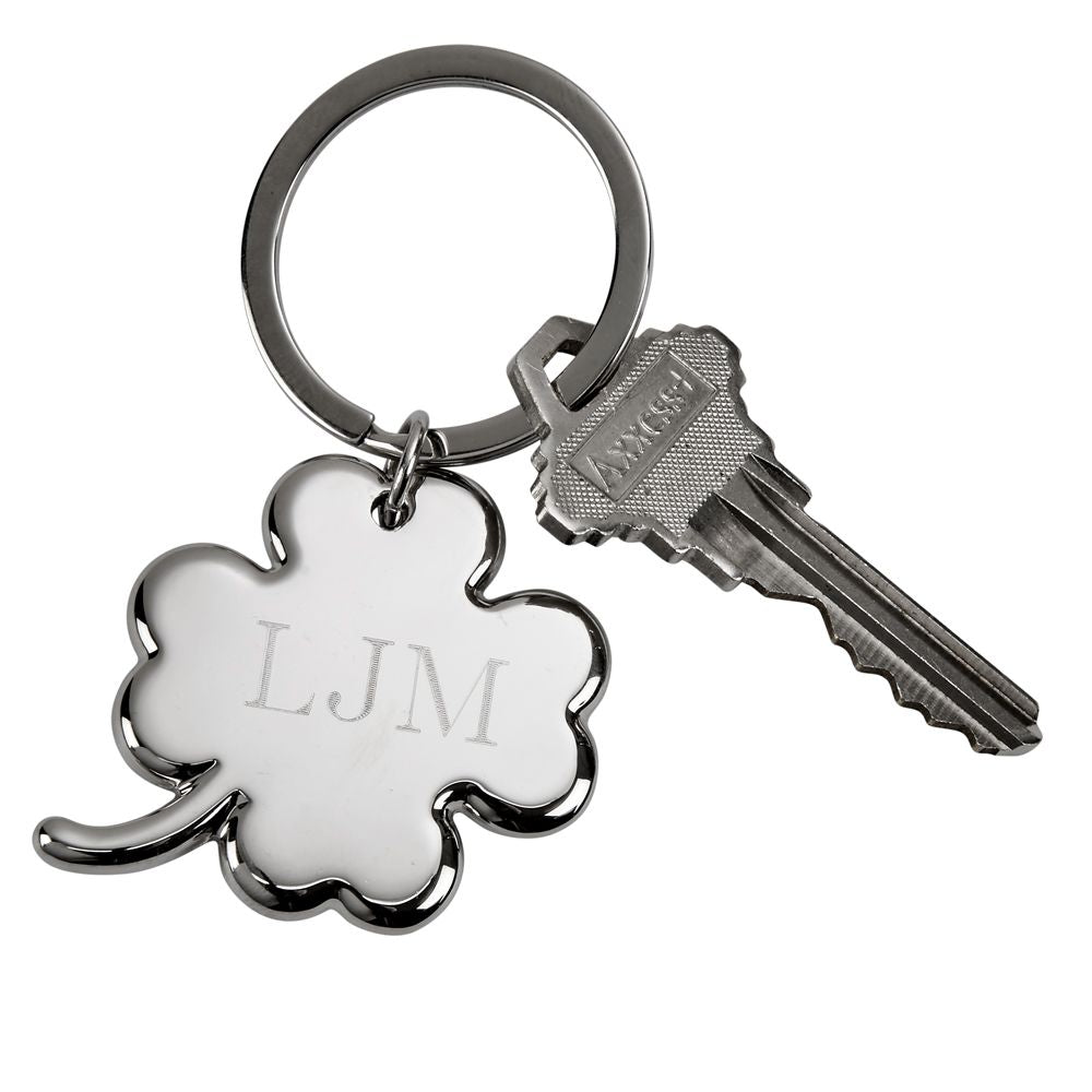 4 Leaf Clover Keychain, 3"