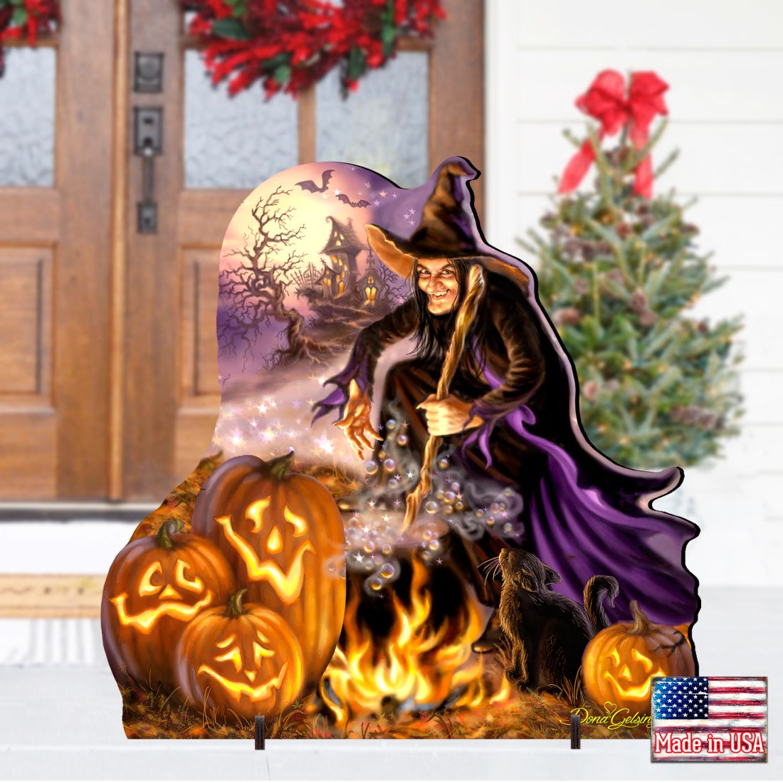 All Hallows Eve Halloween Outdoor Decor by D Gelsinger  Thanksgiving Halloween Decor - 8461091F-0821