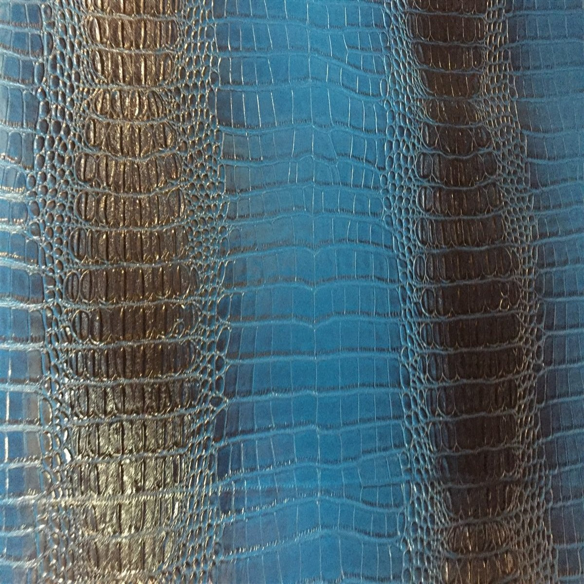 Metallic Faux Gator Vinyl Fabric