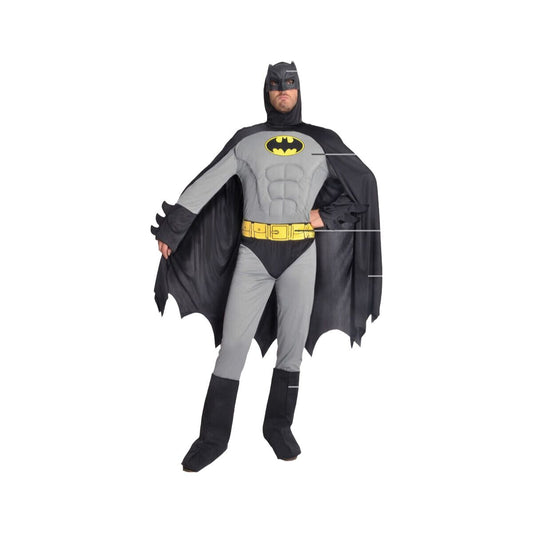 Costume for Adults Grey Batman
