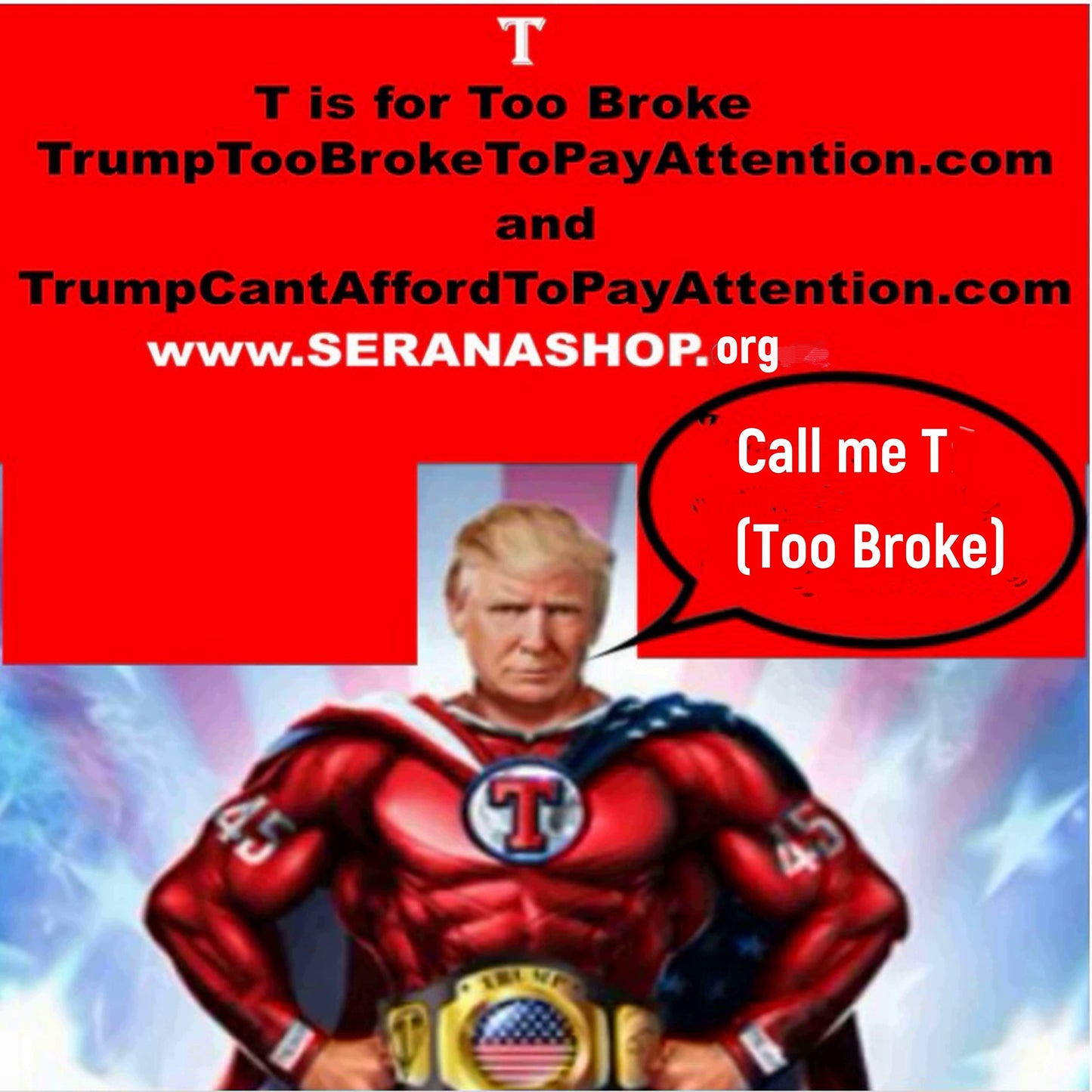 TrumpTooBrokeToPayAttention.com & TrumpCantAffordToPayAttemntion.com/Offering Seller Financing - The Cat and Cock Shop