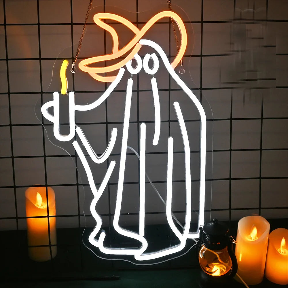 Halloween Decor Neon Sign